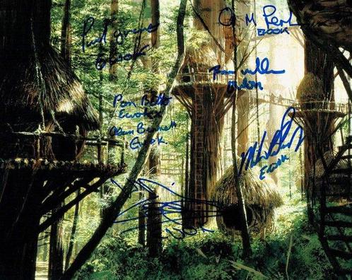 Star Wars Episode VI: Return of the Jedi - Signed by 6 Ewok, Verzamelen, Film en Tv