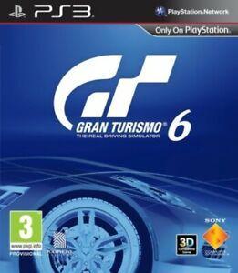 Gran Turismo 6 (PS3) PEGI 3+ Racing: Car, Consoles de jeu & Jeux vidéo, Jeux | Sony PlayStation 3, Envoi