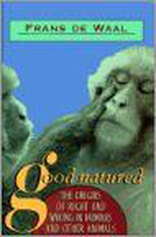 Good Natured 9780674356603 Franz De Waal, Boeken, Taal | Engels, Gelezen, Verzenden