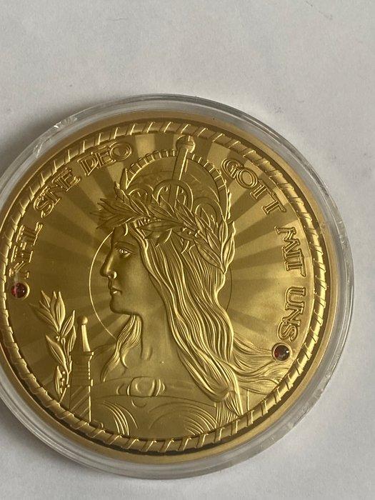 Europa. medaille/ lingot cuivre (Zonder minimumprijs), Postzegels en Munten, Munten | Europa | Niet-Euromunten