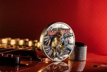 Îles Cook. 10 Dollars 2023 Piece of Mind Iron Maiden, 2 Oz