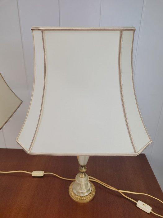 Lampe de table (2) - Onyx, Antiek en Kunst, Curiosa en Brocante
