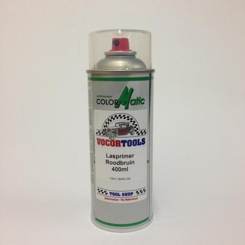 Lasprimer roodbruin, 400 ml spuitbus (Primers en Fillers), Auto diversen, Autogereedschap, Nieuw, Verzenden