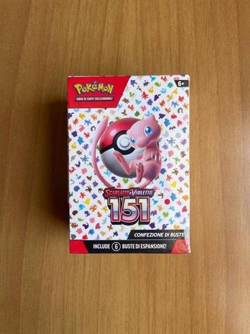 Pokémon - 1 Booster box - Scarlatto e Violetto 151 - Booster