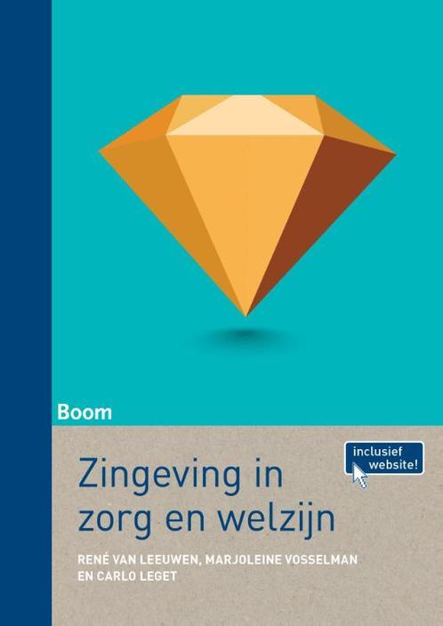 Zingeving in zorg en welzijn 9789089539144, Boeken, Gezondheid, Dieet en Voeding, Zo goed als nieuw, Verzenden