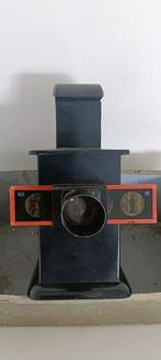 D.R.G.M magic lantern with slides and oil lamp