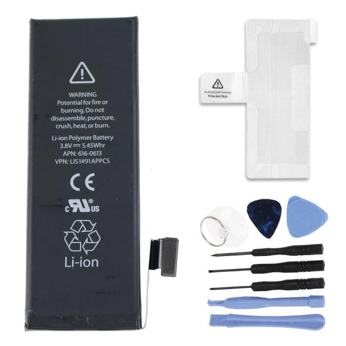 iPhone 5 Batterij Reparatieset (+ Gereedschap & Adhesive, Telecommunicatie, Mobiele telefoons | Toebehoren en Onderdelen, Nieuw