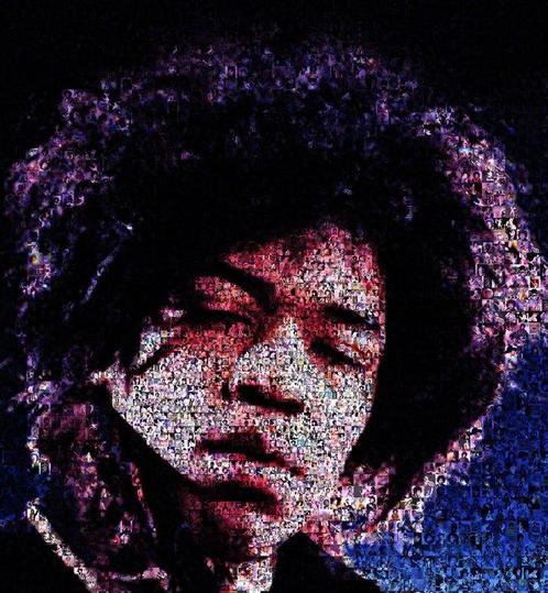 David Law - Crypto Jimi Hendrix VI XXL, Antiek en Kunst, Kunst | Schilderijen | Modern