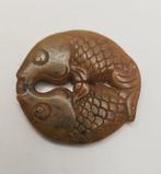 Amulette Hongshan - Grande culture de Carpa Koi - Oeuil de, Antiek en Kunst