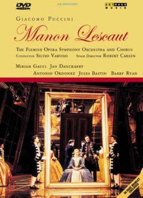 Manon Lescaut op DVD, Cd's en Dvd's, Dvd's | Overige Dvd's, Nieuw in verpakking, Verzenden