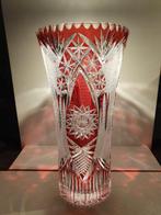 Vaas -  (H. 40 cm)  - Kristal, Antiek en Kunst, Antiek | Glaswerk en Kristal