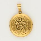 Pendentif en forme de médaillon - 18 carats Or jaune -, Handtassen en Accessoires
