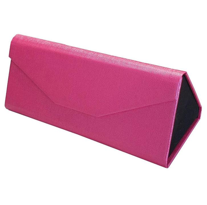 Fako Bijoux - Brillenkoker - Opvouwbaar - 16x7x6.5cm - Roze, Handtassen en Accessoires, Zonnebrillen en Brillen | Dames, Verzenden