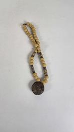 Halsketting van parels, glaspasta, millefiori - Mali (Zonder