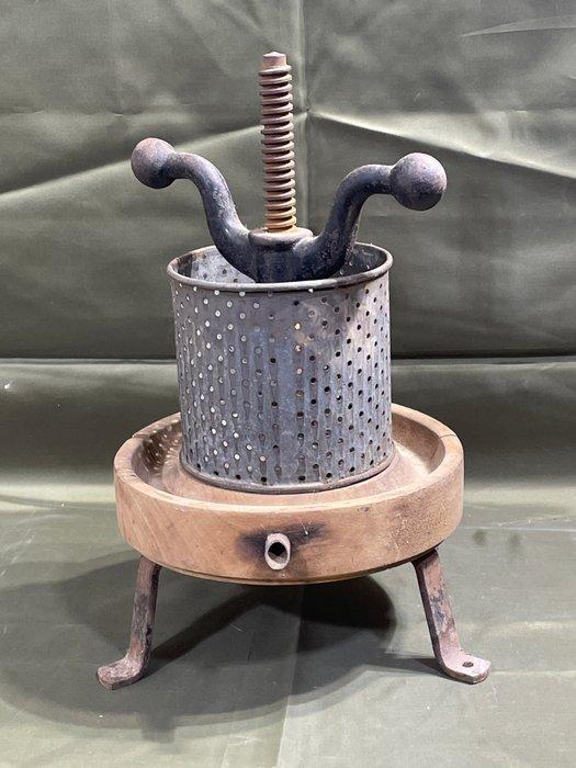 Werkgereedschap - Pressoir - Antieke Franse vruchten- en, Antiquités & Art, Antiquités | Assiettes décoratives & Carrelages