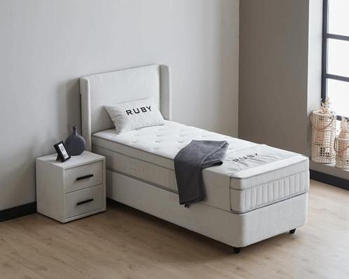 Ruby Opbergbed 1 Persoons, Huis en Inrichting, Slaapkamer | Bedden