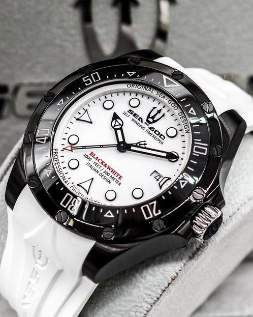 Sea-God - BlackStorm Date - Zonder Minimumprijs - * NEW *, Bijoux, Sacs & Beauté, Montres | Hommes