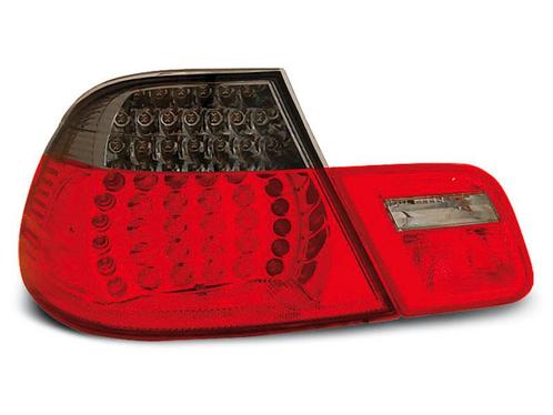 Achterlichten BMW E46 cabrio 99-02 LED rood/smoke, Auto-onderdelen, Verlichting, Nieuw, BMW, Verzenden
