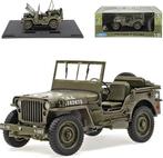 Welly 1:18 - Véhicule militaire miniature - Jeep Willys MB