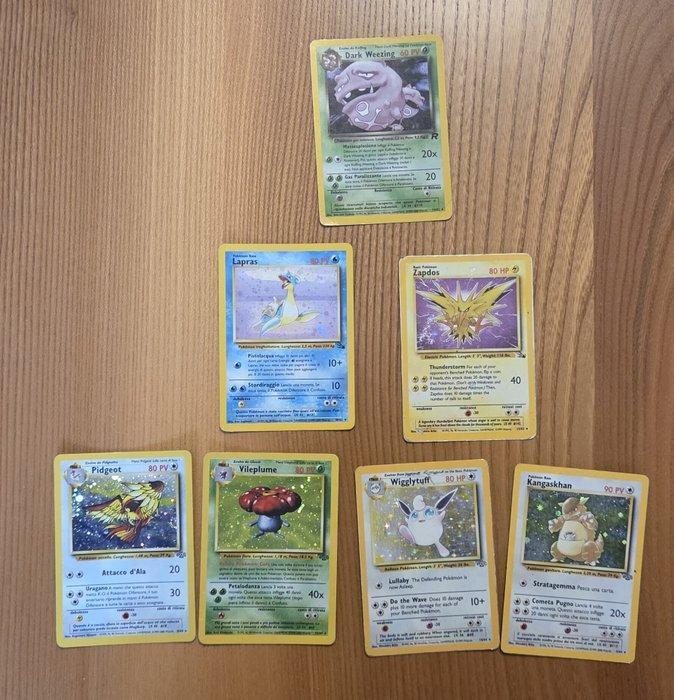 Pokémon - 106 Mixed collection - WOTC - Fossil, Jungle, Team, Hobby en Vrije tijd, Verzamelkaartspellen | Pokémon