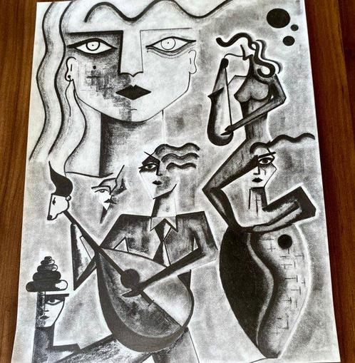 Francisco Bravo Cabrera (1955) - Islas de Jazz, Antiek en Kunst, Kunst | Designobjecten