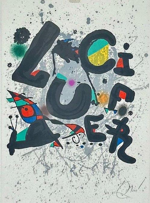 Joan Miro (1893-1983) - Lucifer, Antiek en Kunst, Antiek | Overige Antiek
