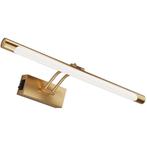 LED Vloerlamp Verstelbaar | Witte & Gouden Vloerlamp 8W Warm, Huis en Inrichting, Woonaccessoires | Spiegels, Verzenden, Nieuw
