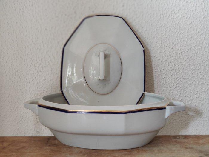 Eetservies (4) - Gräf & Krippner, Rare Luxury Terrines with, Antiek en Kunst, Curiosa en Brocante