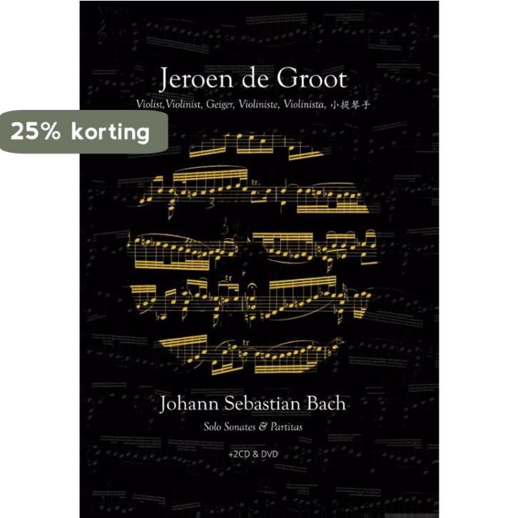 Jeroen de Groot 9789038925578 Johann Sebastian Bach, Livres, Musique, Envoi