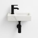 SALE - Ares 37 links - Glans marmer - Toiletfontein -  -  -, Doe-het-zelf en Bouw, Sanitair, Ophalen of Verzenden, Nieuw