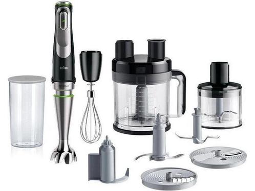 Braun MQ 9195XLI - Staafmixer - 1200 W - Zwart, Elektronische apparatuur, Keukenmixers, Nieuw, Verzenden