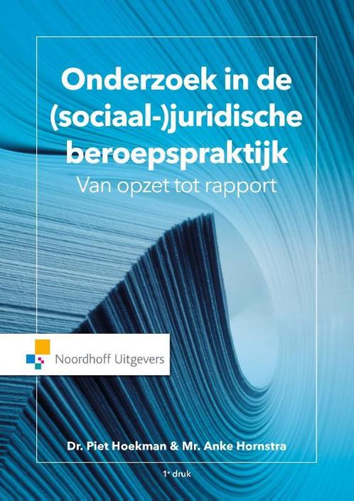 Onderzoek in de (sociaal-) juridische beroepspraktijk, Livres, Psychologie, Envoi
