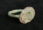 Oud-Grieks Brons Intaglio-ring - 20 mm (Zonder Minimumprijs)