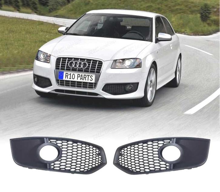 GRILLES ANTIBROUILLARD AUDI A3 8P 05-08, Auto-onderdelen, Carrosserie, Verzenden