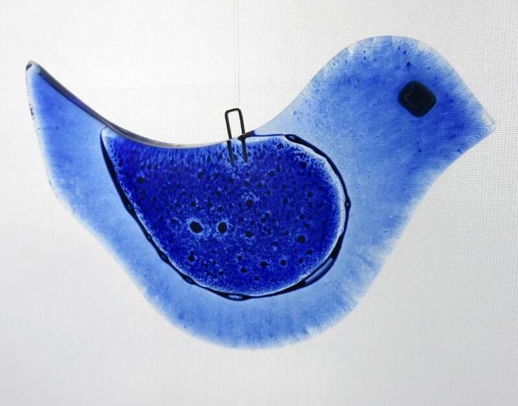 Raamhanger van glas - Vogel, Antiek en Kunst, Antiek | Glaswerk en Kristal, Verzenden