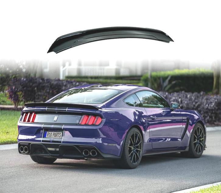 AILERON FORD MUSTANG 15-20 LOOK GT350 NOIR BRILLANT, Auto-onderdelen, Carrosserie, Verzenden