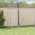 vidaXL Hondenkennel voor buiten 2x14x2 m gegalvaniseerd, Verzenden, Nieuw