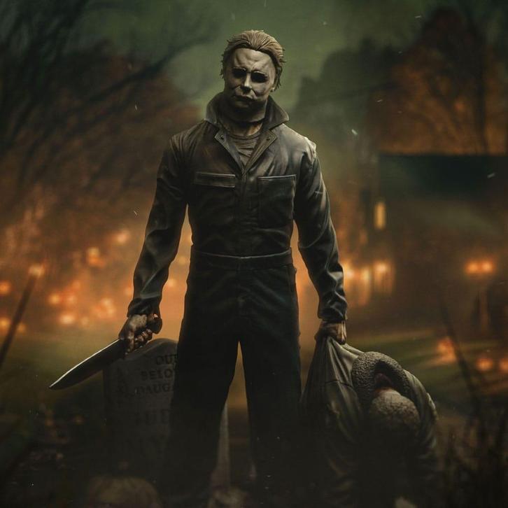 Halloween Deluxe Art Scale Statue 1/10 Michael Myers 21 cm, Verzamelen, Film en Tv, Ophalen of Verzenden