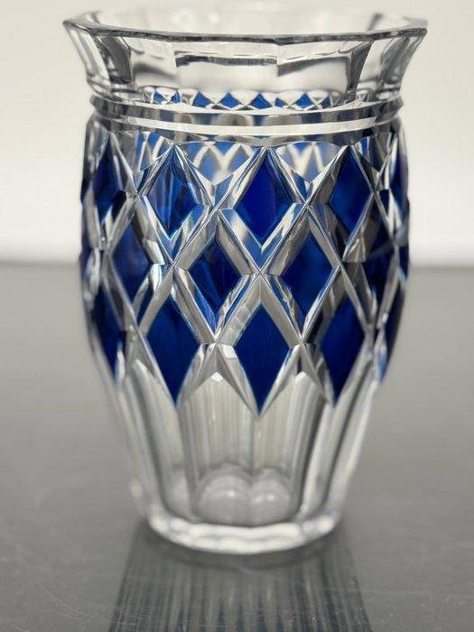 Val Saint Lambert - Vaas - Kristal - Dubbele vaas VSL, Antiquités & Art, Antiquités | Verre & Cristal