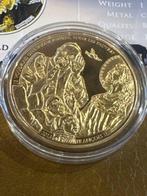 Togo. 100 Francs 2013 Papa Francisco I. Gold plated -1 oz, Timbres & Monnaies, Monnaies | Europe | Monnaies non-euro