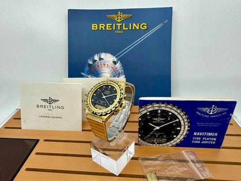 Breitling - Navitimer Jupiter Pilo 3300 - 80971 - Homme -, Handtassen en Accessoires, Horloges | Heren