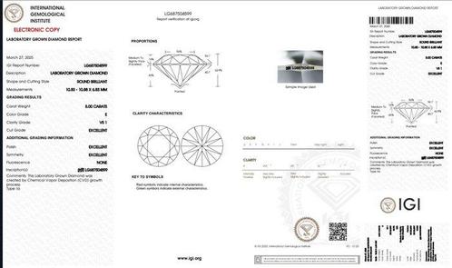 Sans Prix de Réserve - Bague Platine - 5.56ct. tw. Diamant, Handtassen en Accessoires, Ringen