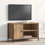 vidaXL TV-kast Artisan Eiken 80x40x50 cm Gelaagd Hout en, Huis en Inrichting, Kasten |Televisiemeubels, Verzenden, Nieuw