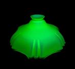 Suspension lumineuse Art Déco - Plafondlamp - Opaline