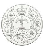 Royaume-Uni. Silver medal 1977 Silberjubiläum Elizabeth II., Postzegels en Munten