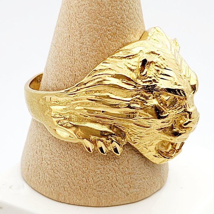 Ring - 18 karaat Geel goud, Handtassen en Accessoires, Ringen