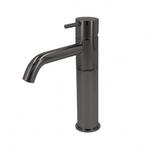Wastafelmengkraan Hotbath Cobber 1-hendel Gebogen 21.6 cm, Ophalen of Verzenden, Nieuw, Chroom, Kraan