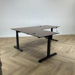 slinger hoekbureau (links) 200x160 cm,  Bruin - antraciet, Huis en Inrichting, Bureaus, Gebruikt, Bureau