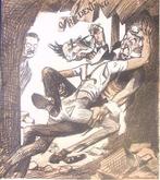 De rivaliteit tussen Aalberse en Colijn op spotprent, Antiek en Kunst, Verzenden