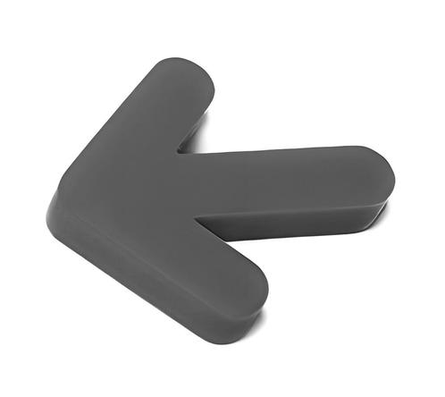 Set van 5 kunststof pijlen (8 mm dikte, grijs, pmma, zelfkl, Doe-het-zelf en Bouw, Gereedschap | Overige machines, Nieuw, Verzenden